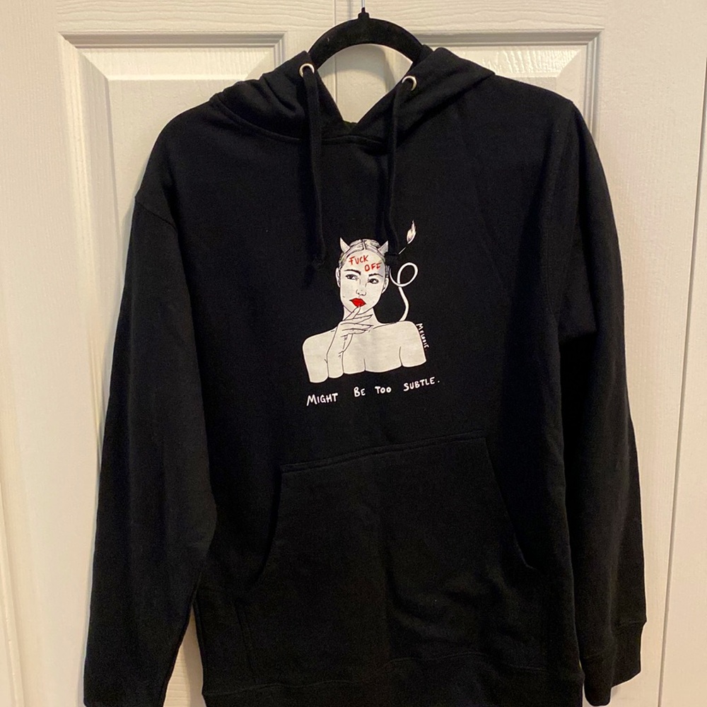Melodie Perrault Eff Off hoodie